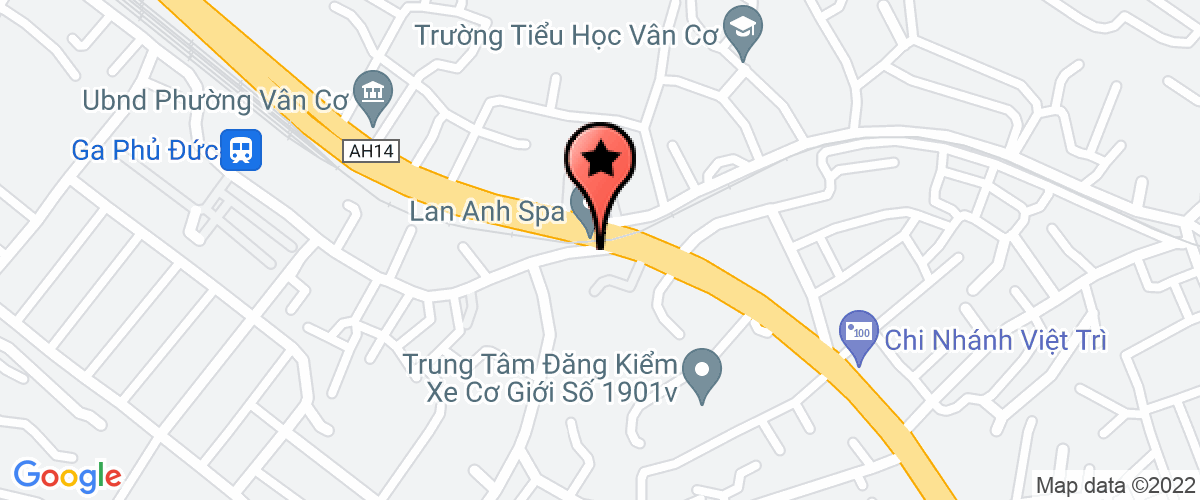 Map to Hòa Phát Joint Stock Company