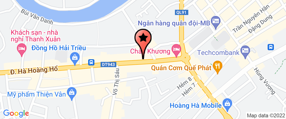 Map to Dai An Khang Construction Company Limited