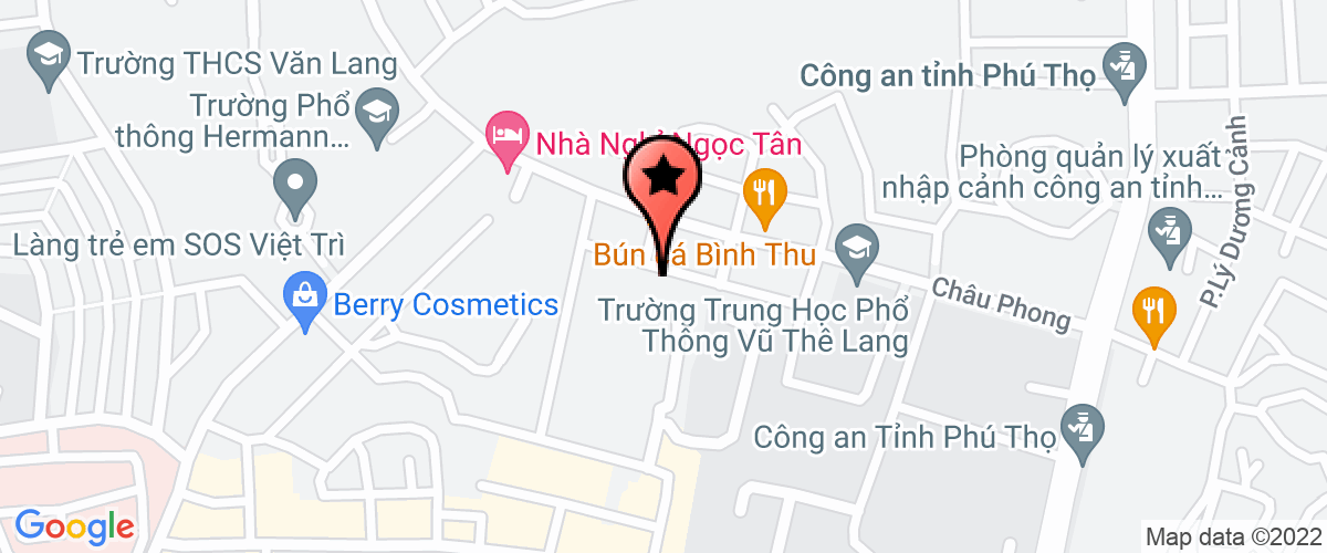 Bản đồ đến địa chỉ Công Ty TNHH Một Thành Viên Y Tế Phs