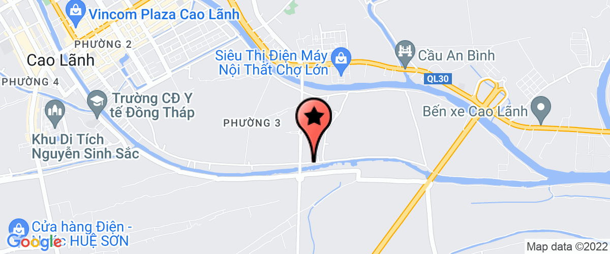 Bản đồ đến địa chỉ Công Ty TNHH Một Thành Viên Dịch Vụ Vệ Sinh Lam Hồng