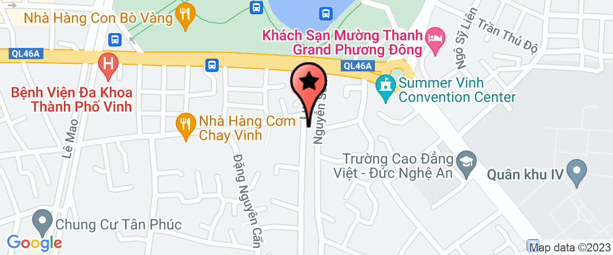 Map to Khoa Vu Import - Export and Trading Co., Ltd