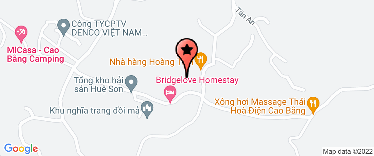 Map to Dinh Cuong Investment and Construction Company Limited
