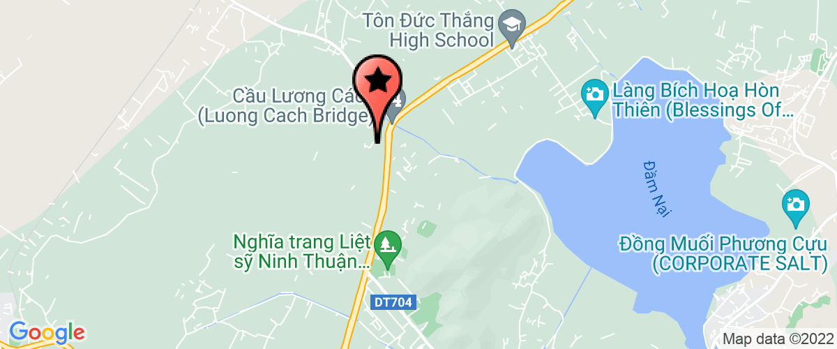 Map to Vien Hien Processing and Trade Seafood Company Limited