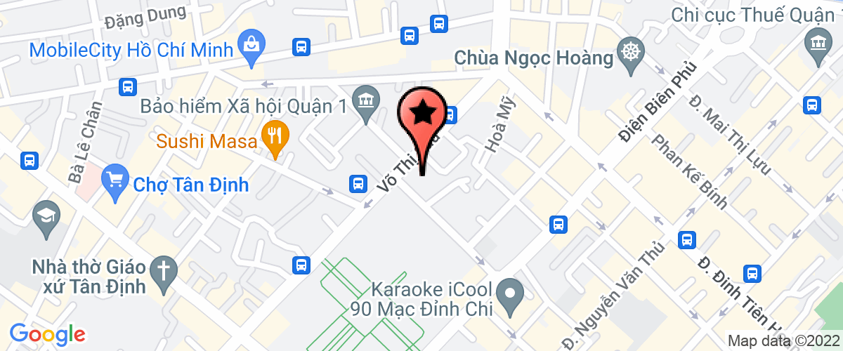 Bản đồ đến địa chỉ Công Ty Cổ Phần Dịch Vụ Sức Khỏe Và Môi Trường Sài Gòn
