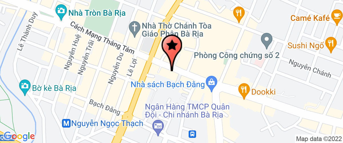 Bản đồ đến địa chỉ Công Ty TNHH Công Nghệ Solar Bà Rịa