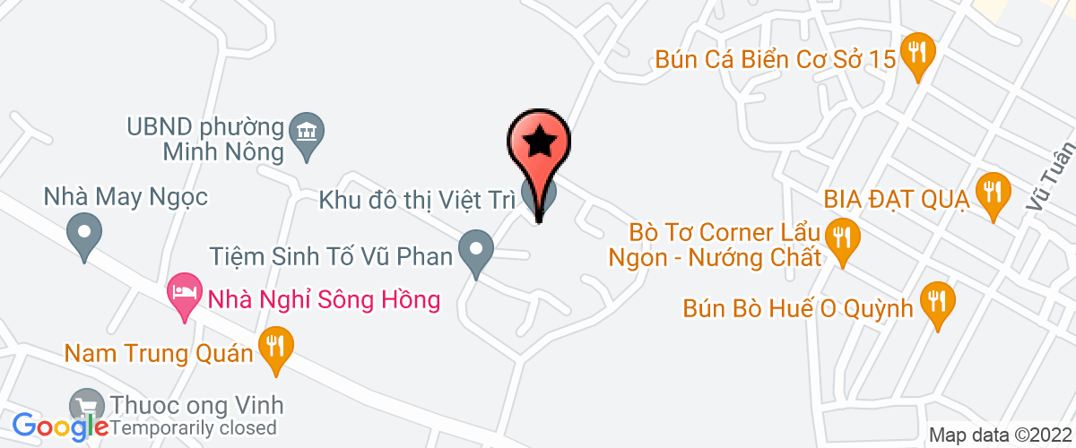 Bản đồ đến địa chỉ Công Ty TNHH Gia Thịnh Phú Thọ