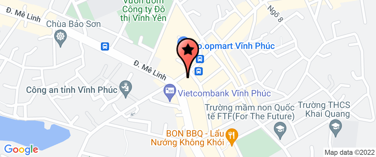 Map to Long Viet Investment and Construction Joint Stock Company