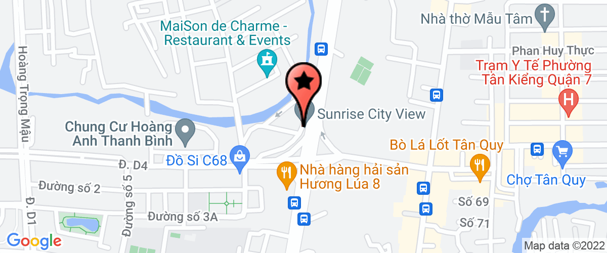 Map to Bright Sky Company Limited