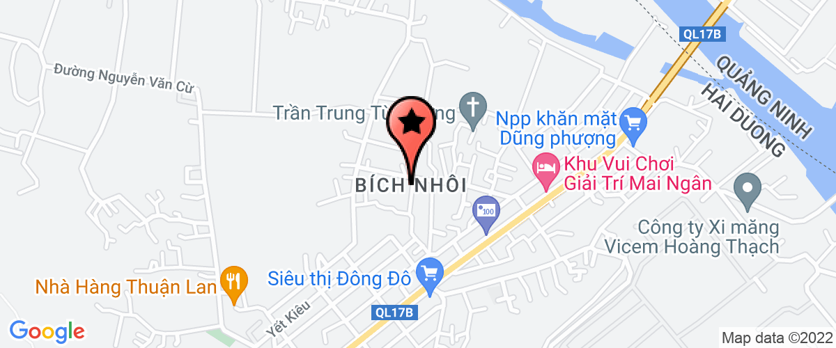 Bản đồ đến địa chỉ Công Ty TNHH Thanh Tú Kcs