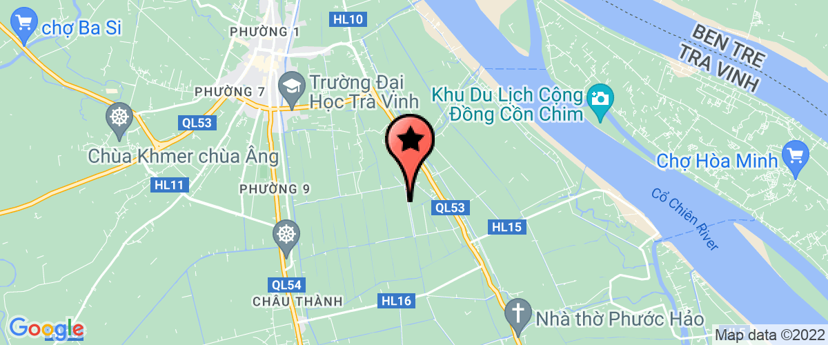 Bản đồ đến địa chỉ Cty TNHH TM May Mặc Vĩnh Dương