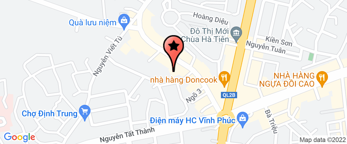 Bản đồ đến địa chỉ Công Ty Cổ Phần Bất Động Sản Việt Thành