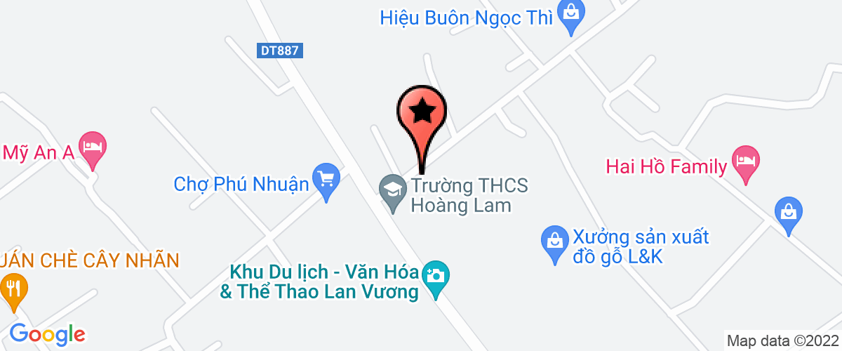 Map to Nguyet Que Trading Service Tourism Company Limited