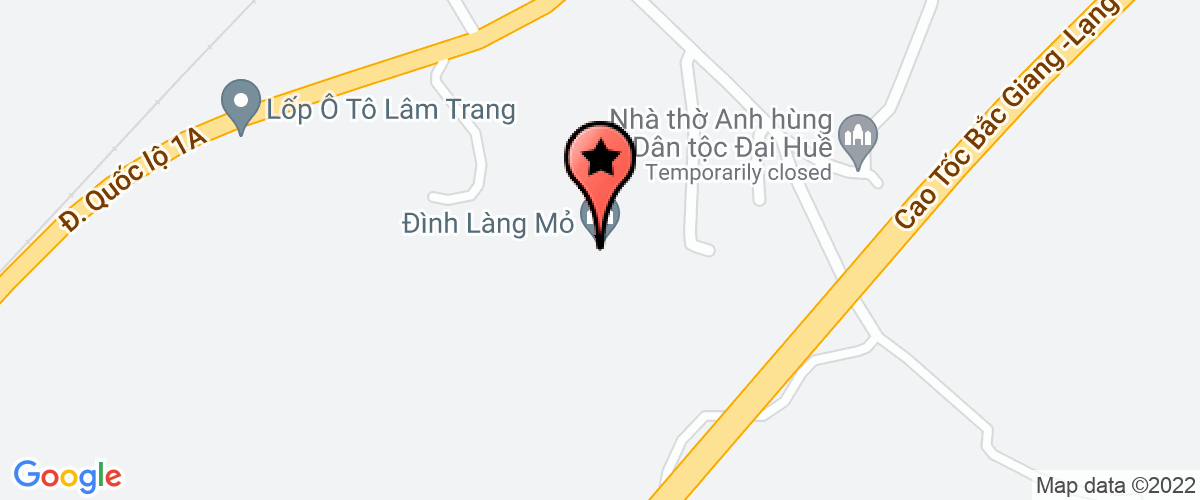 Bản đồ đến địa chỉ Trường Tiểu Học xã Quang Lang