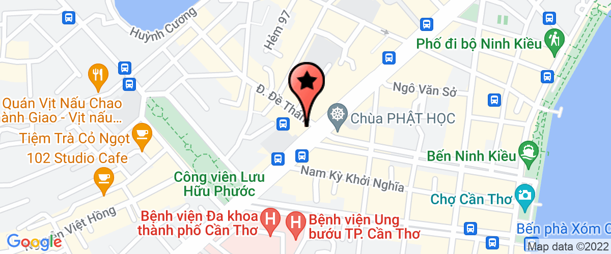 Bản đồ đến địa chỉ Công Ty TNHH Thương Mại Dịch Vụ Quán Cơm Chay Khanh Cường