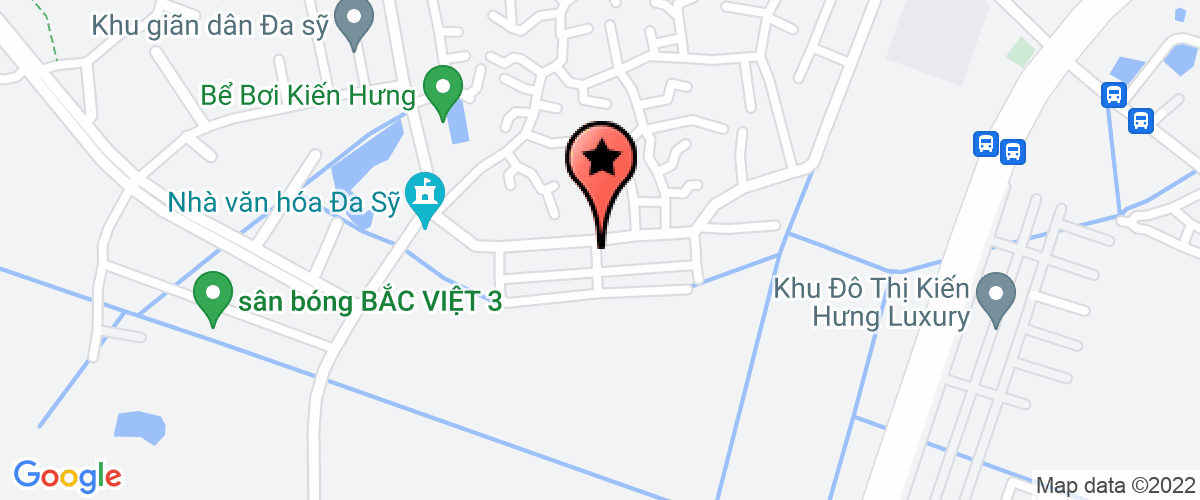 Map to Thanh Xuan Interior and Architectural Design Joint Stock Company