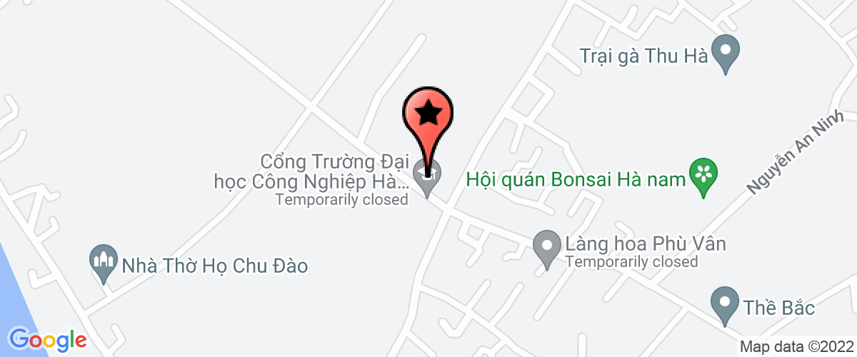 Map to Tien Sa - An Vu Company Limited