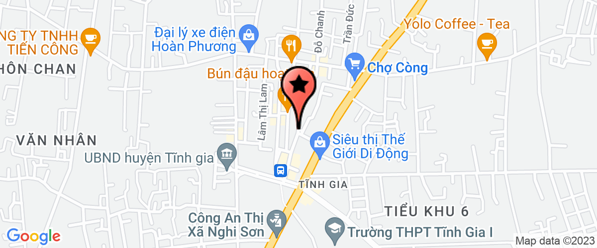 Bản đồ đến địa chỉ Công ty cổ phần dich vụ điện năng Thanh Sơn