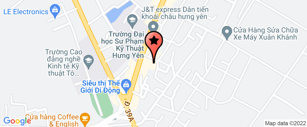 Map to Duong Phat Investment Services and Trading Company Limited