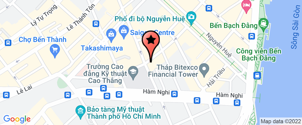 Map to Lan Hue Ngoc - Hideout Restaurant Company Limited