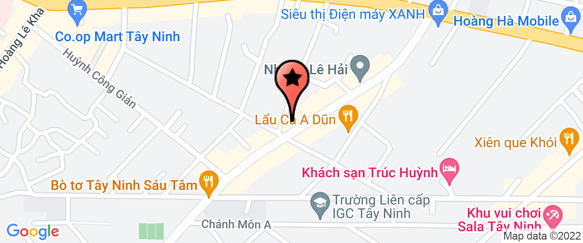 Bản đồ đến địa chỉ Công ty TNHH MB Việt Nam