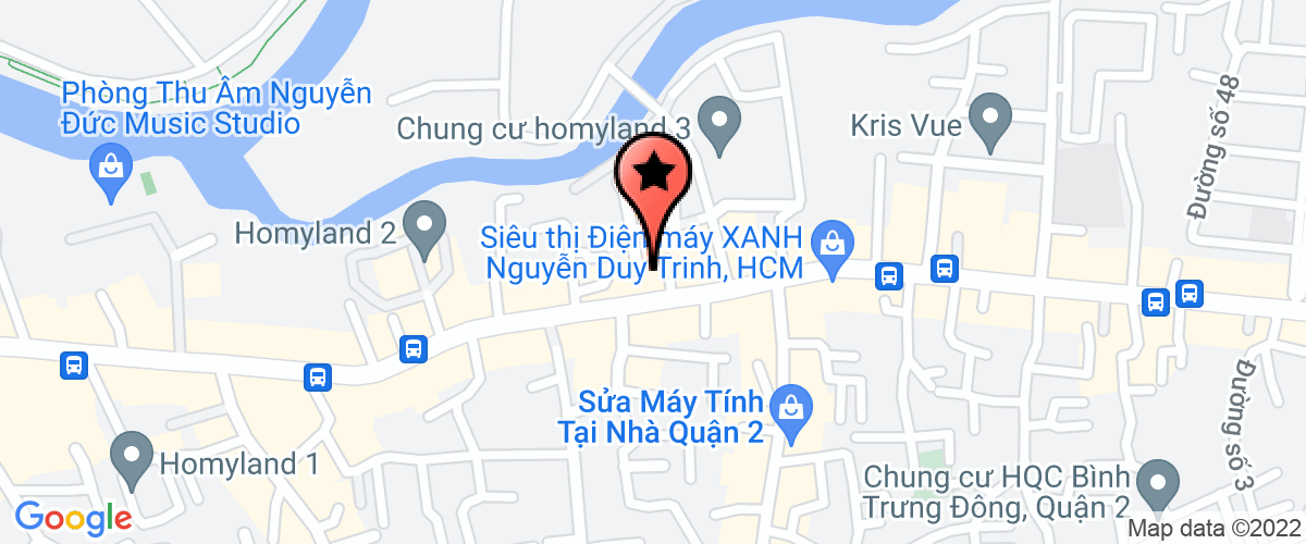 Map to Hoang Anh Investment Consultant Service Company Limited