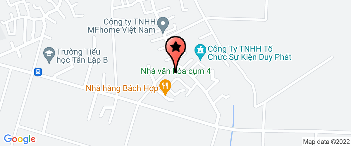 Map to Viet Nhat Kazuki Motor Development and Investment Company Limited