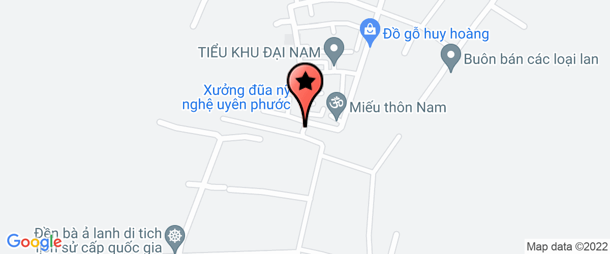 Map to Viet Nam Evergreen Timber Company Limited