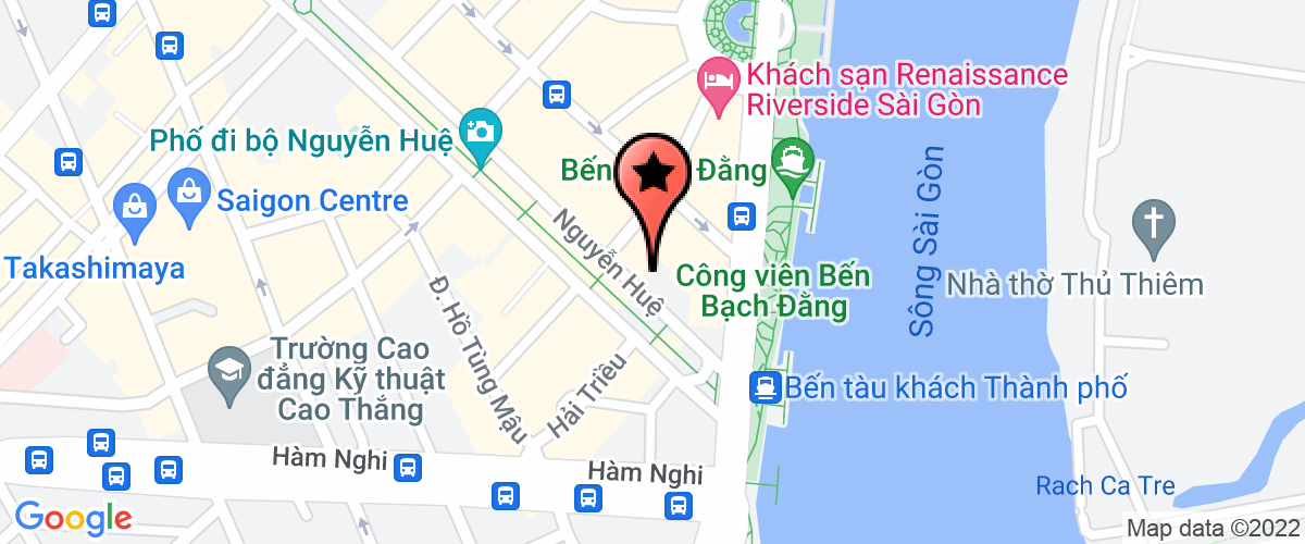 Map to Vietnam Fashion Design Institute Joint Stock Company