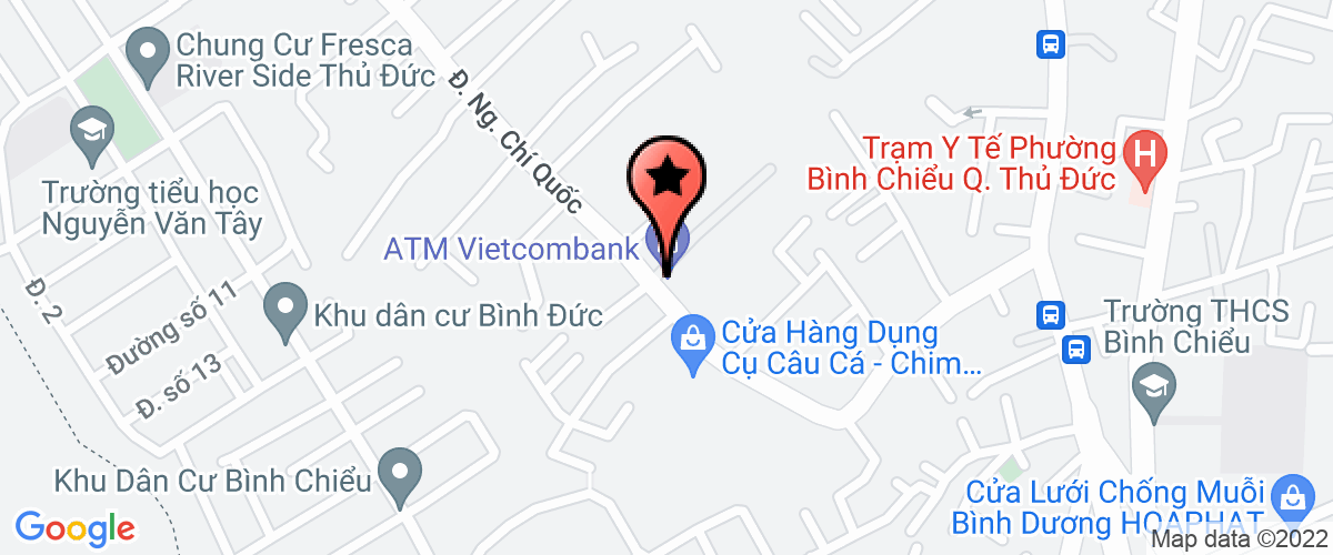 Map to Sai Gon 3 Ncq Garment Real Estate Joint Stock Company