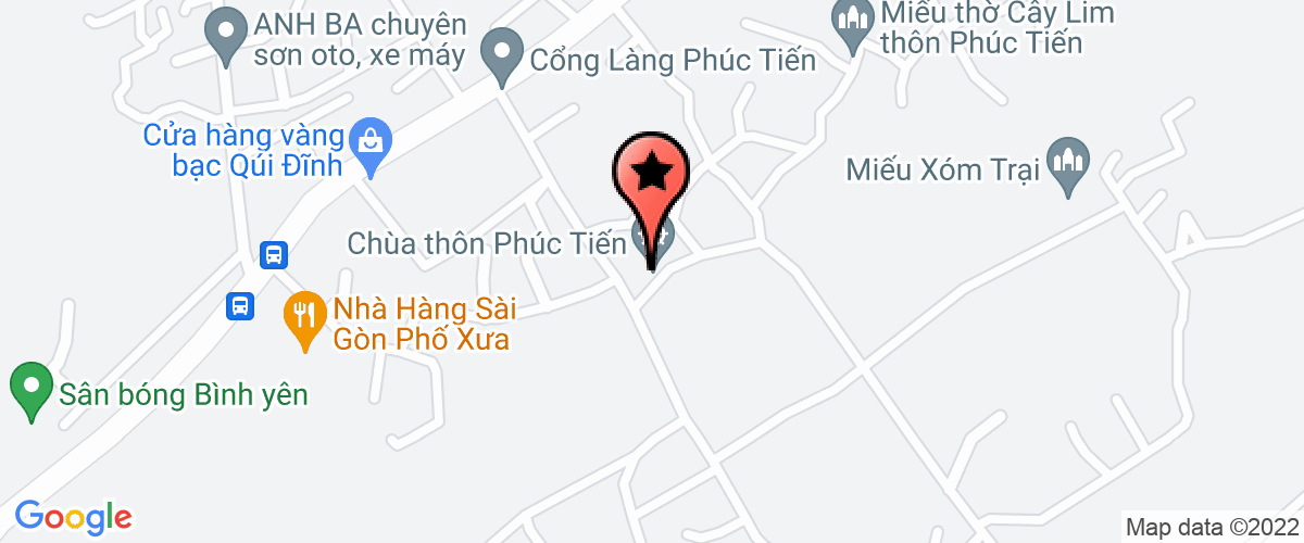Map to Nam Tien Dung Trading Service and Construction Company Limited