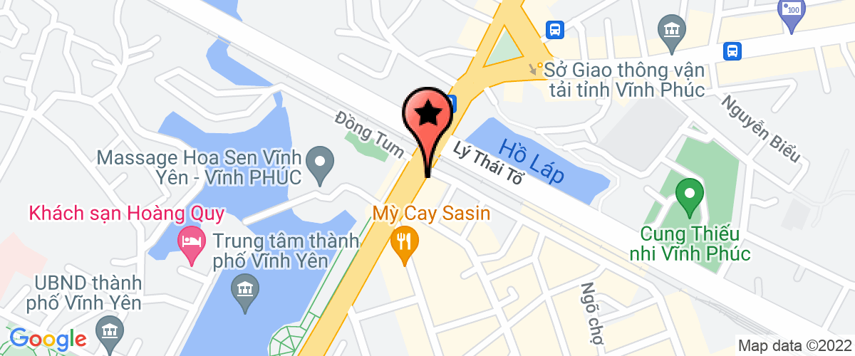 Map to Khanh Nguyen Trading and Transport Company Limited