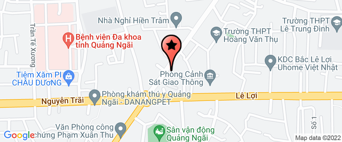 Bản đồ đến địa chỉ Công Ty TNHH Một Thành Viên Năng Lượng Sovico - Quảng Ngãi