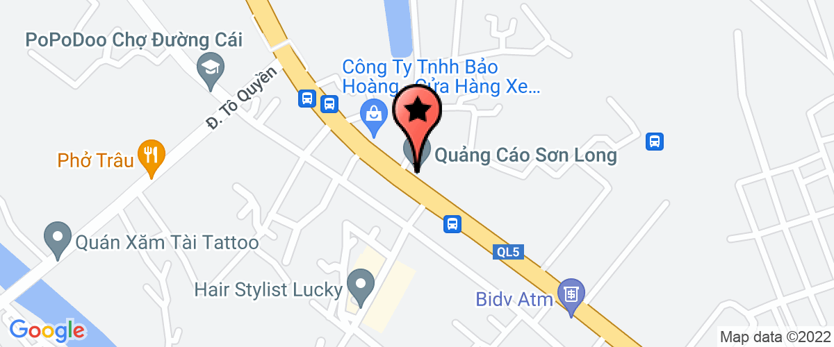 Map to Anh Tu Viet Nam Construction Materials Manufacturing Company Limited