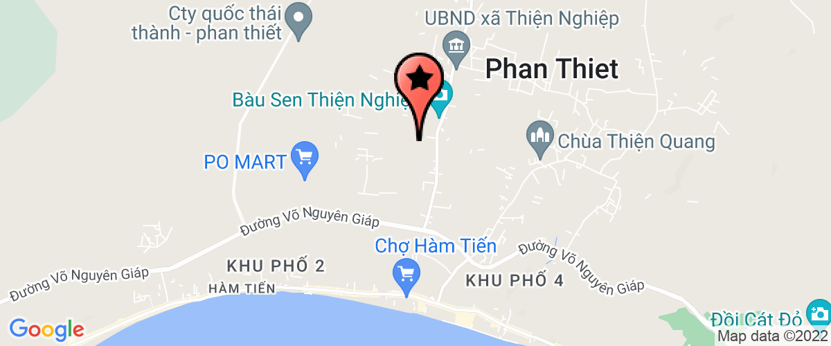 Bản đồ đến địa chỉ Công Ty Trách Nhiệm Hữu Hạn Sx - Tm - Dv Tbt