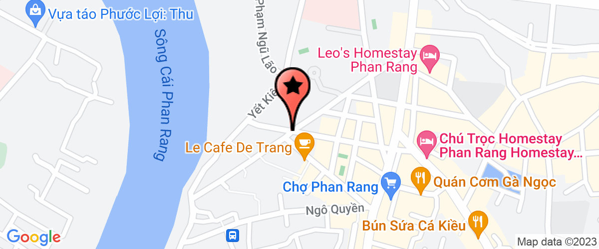 Map to My Son Ninh Thuan Invesment Joint Stock Company