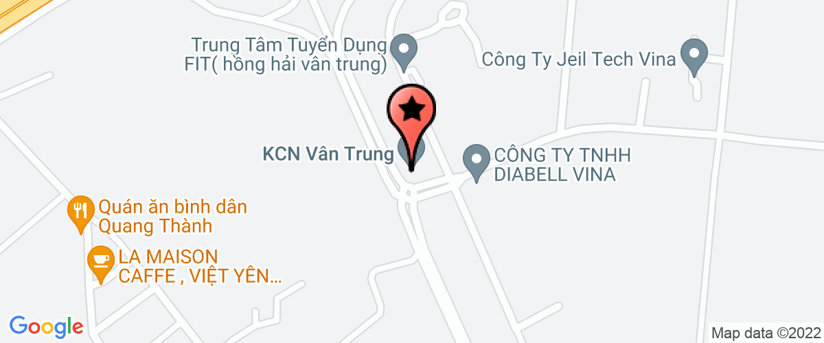 Map to Ziin Engineering Viet Nam Company Limited
