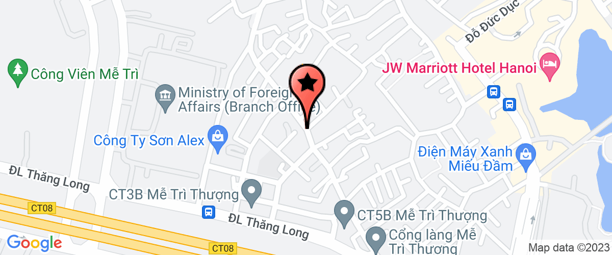 Map to Thien Duc MTV Trading Company Limited