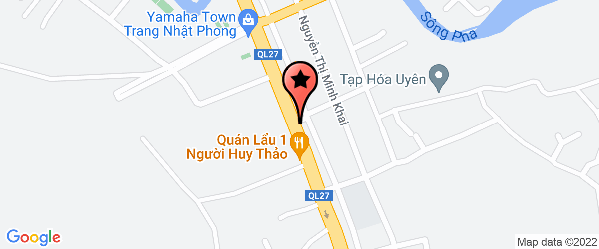 Bản đồ đến địa chỉ Công Ty TNHH Thương Mại Và Dịch Vụ - Vận Tải Tín Nghĩa Ninh Sơn