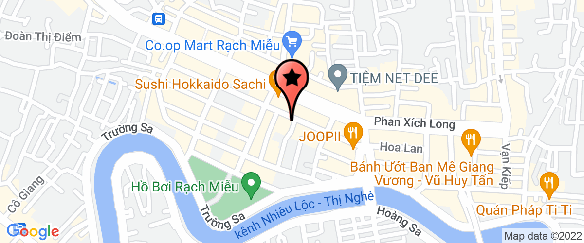 Map to Mian Cosmetics Company Limited