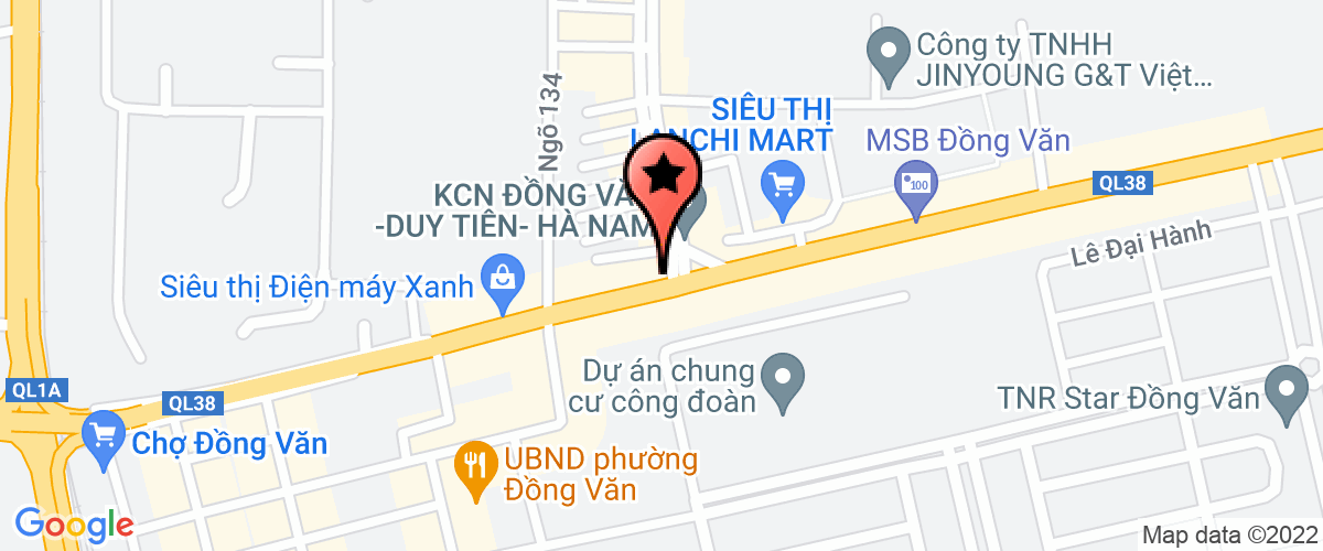 Map to Trang An Electrical Equipment Production and Trading Company Limited