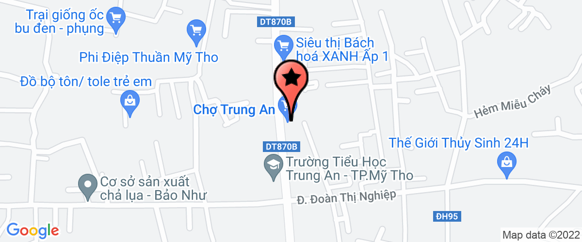 Map to Ngoc Nhan Computer Company Limited