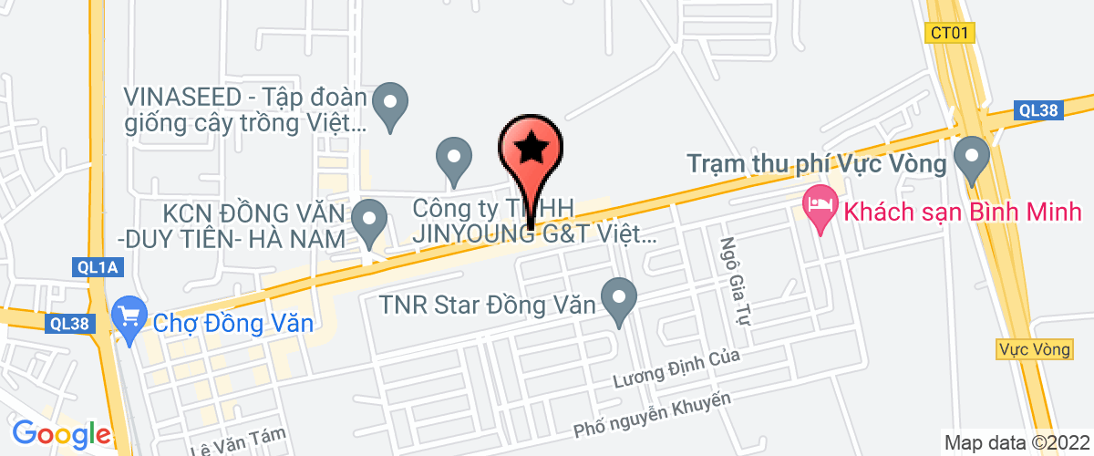 Bản đồ đến địa chỉ Công Ty TNHH Đầu Tư Và Thương Mại T&d Việt Nam