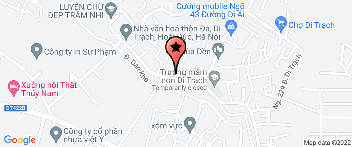 Map to Gam Viet Joint Stock Company