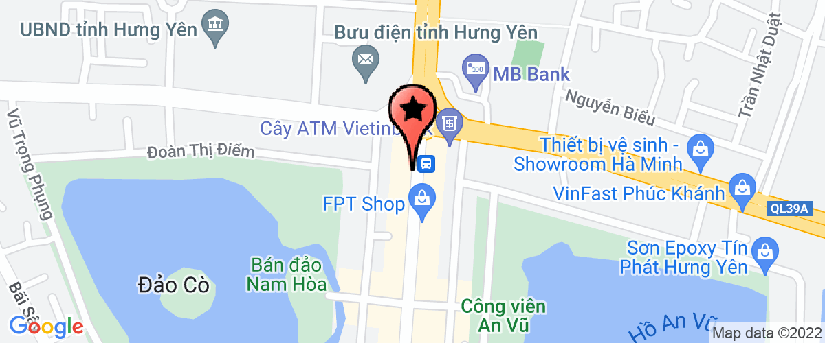 Bản đồ đến địa chỉ Công Ty TNHH Kinh Doanh Khách Sạn Và Dịch Vụ Hoàng Phát
