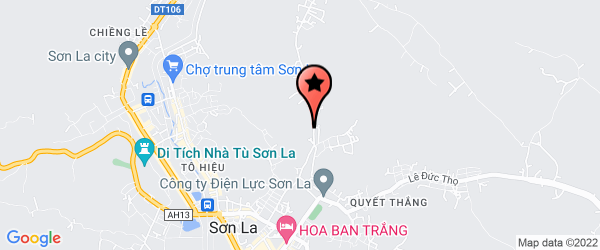 Bản đồ đến địa chỉ Công Ty TNHH Xuất Nhập Khẩu Nông Sản Sơn La
