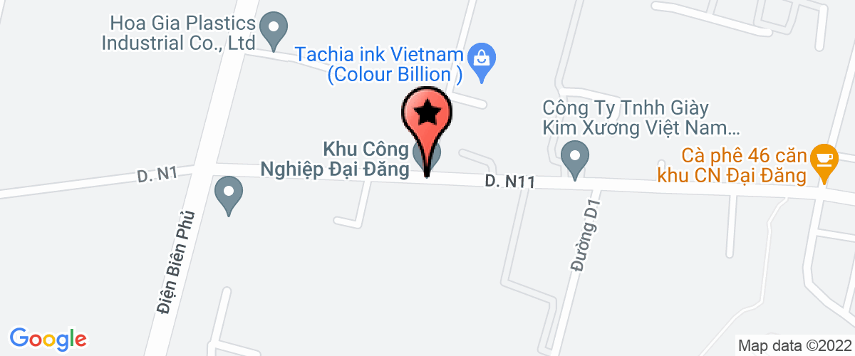 Bản đồ đến địa chỉ Công Ty TNHH Chin You Chang