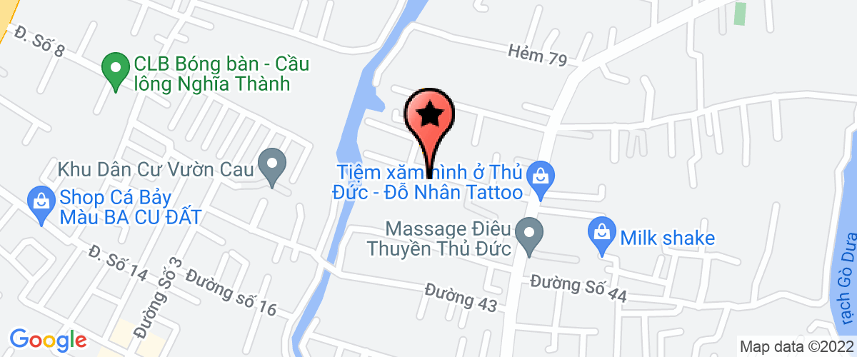 Map to Dai Ngoc Asian Trading Service Company Limited