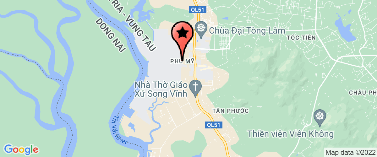 Bản đồ đến địa chỉ Công ty TNHH Sản Xuất Đá Xuất Khẩu Hồng Quang