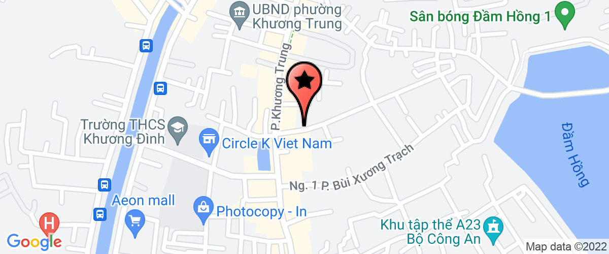 Map to Thuan Hung Media Joint Stock Company
