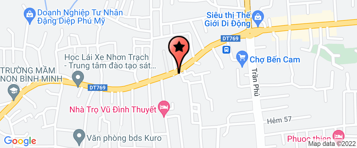 Bản đồ đến địa chỉ Công Ty TNHH Một Thành Viên Xây Dựng Thương Mại Dịch Vụ Phú An Vinh